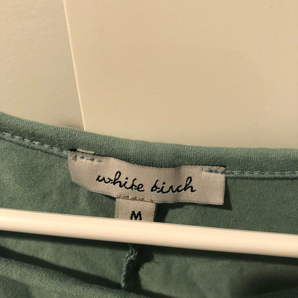 White Birch Medium Cold Shoulder Top - Picture 5 of 7